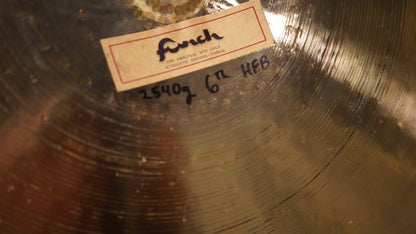 22" 6th Anniversary  2540g "Half Turk" 6 Rivets